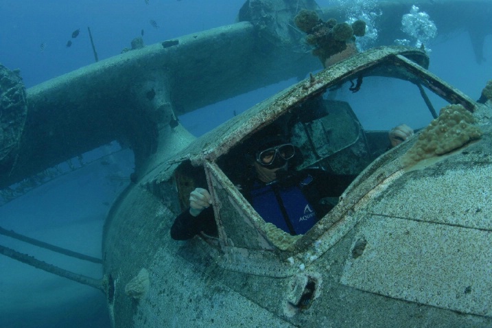 PBY Wreck, Tahiti