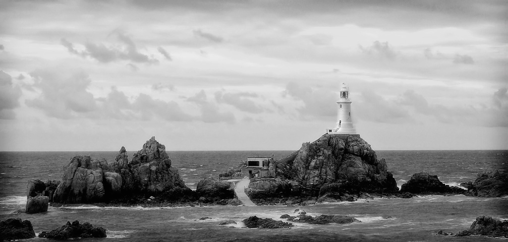 Corbiere Lighthouse, Jersey, Channel Islands