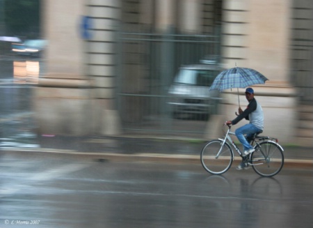 Cycling In The Rain