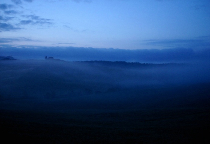 Sunrise over Montalcino, May 2007