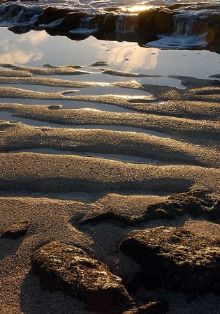 Morning Sunrise On The Beach