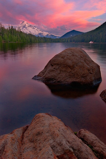 Lost Lake Sunset.