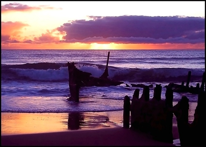 Shipwreck at Sunrise