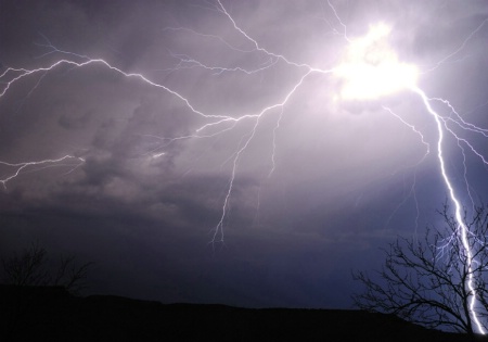 Palo Duro Lightning Strike