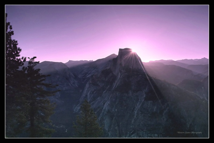 Yosemite Sunrise at Glacier Point