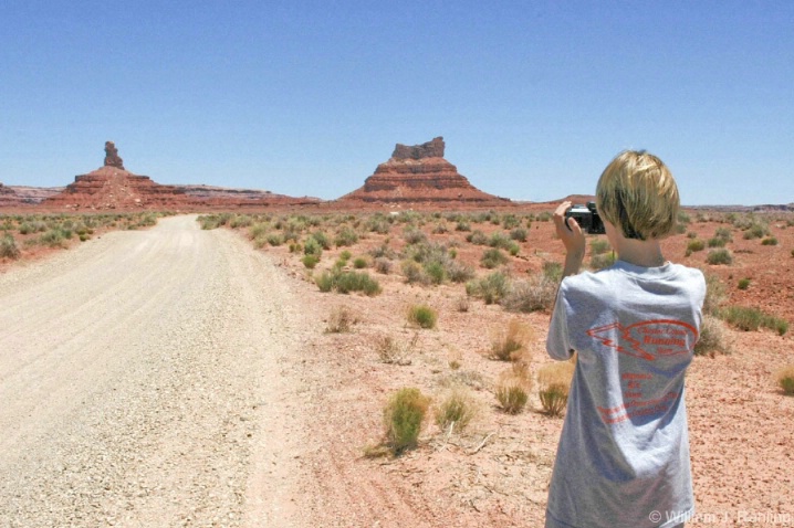 Young Photographer in Valley Of The Gods