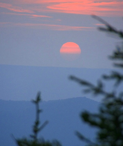 WV Highlands Sunset