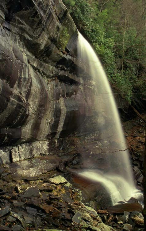 Rainbow Falls, Great Smoky Mountains  B-5-25