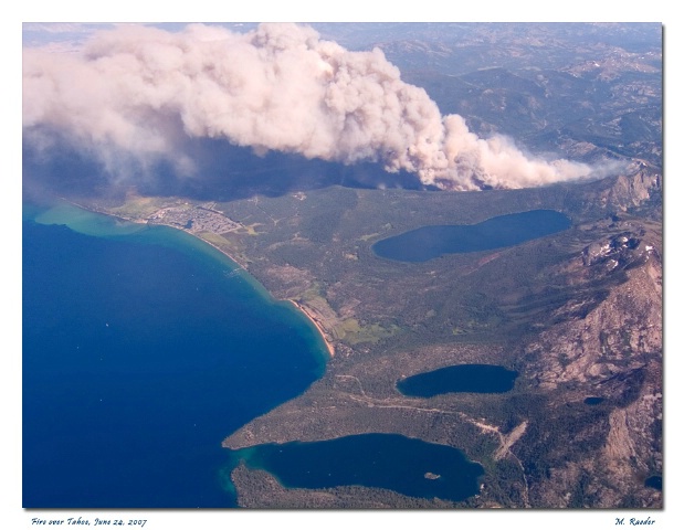 Fire at LakeTahoe