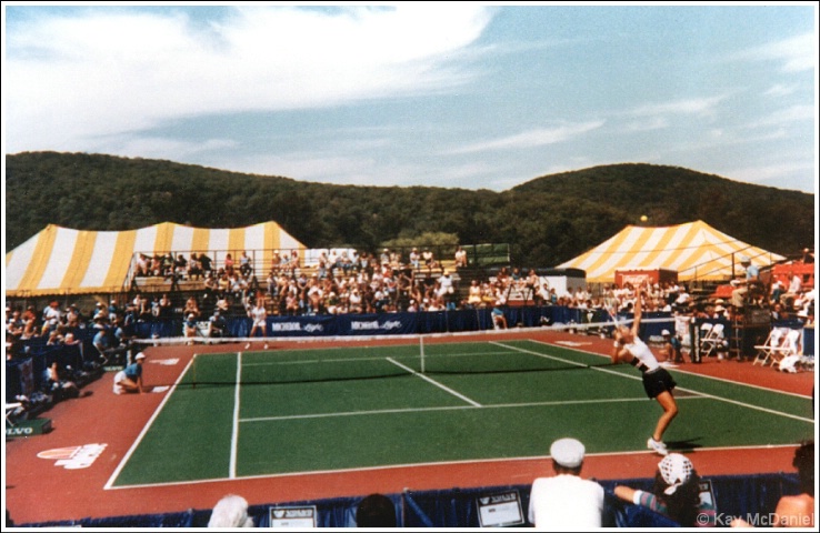 Kay Serving in Pro Tournament in New Jersey - ID: 4123669 © Kay McDaniel