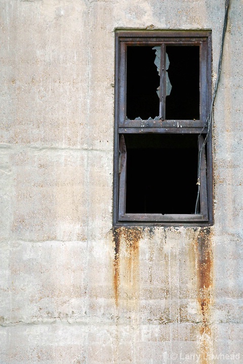 Broken Window, Rusty Frame