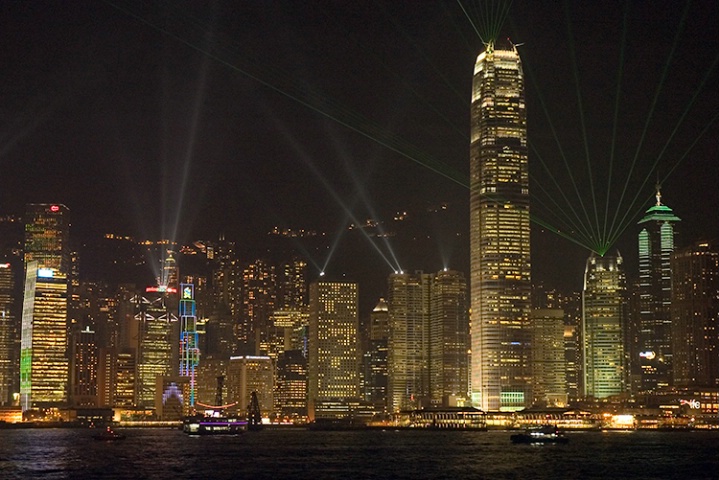 Hong Kong Laserlights - ID: 4137382 © Mike Keppell