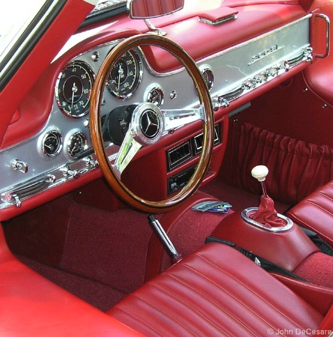 1957 Mercedes GullWing - Interior - ID: 4145487 © John DeCesare