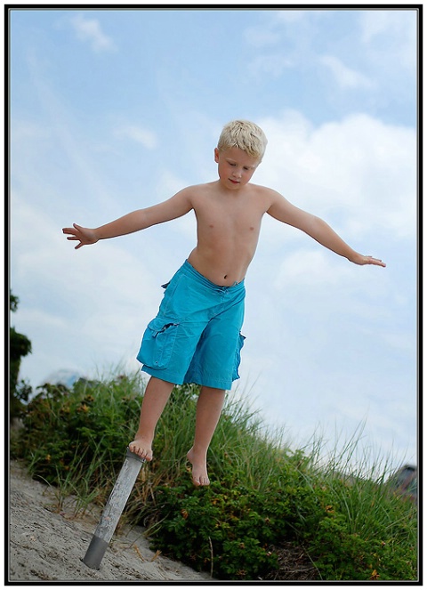 beach balance...