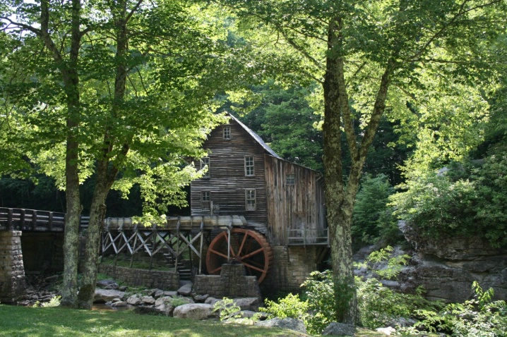 Grist Mill in Summer - ID: 4161615 © Lisa R. Buffington