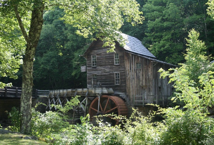 Babcock State Park Grist Mill - ID: 4161745 © Lisa R. Buffington