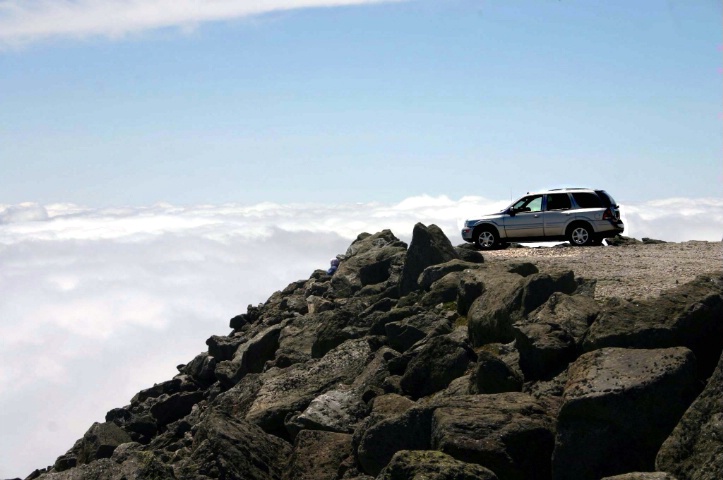 Driven to the top of the World!