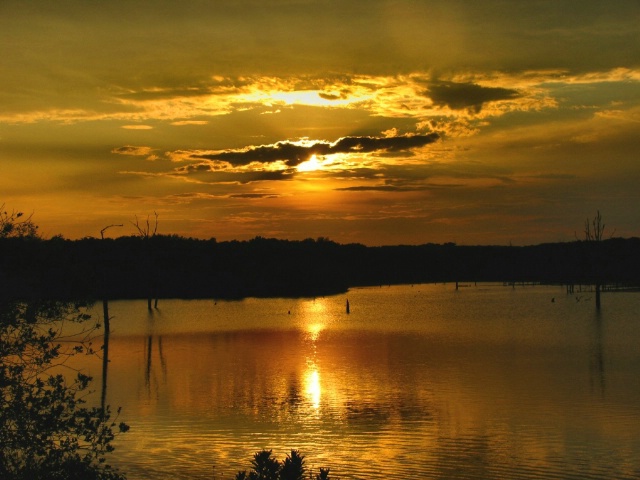 Sunset Manasquan Reservoir