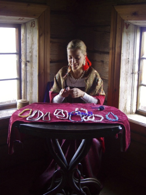 Making beads on Kizhi Island in Russia - ID: 4170657 © Eleanore J. Hilferty