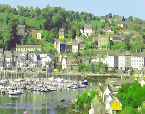Kinsale, Ireland. Known for their sailboat races