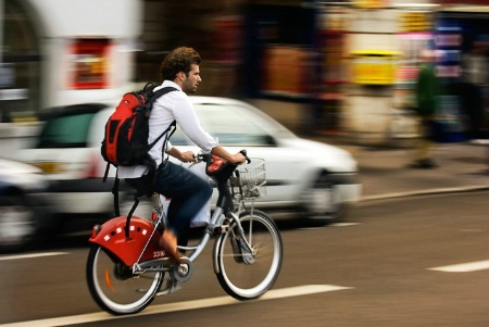 Bicycle rider