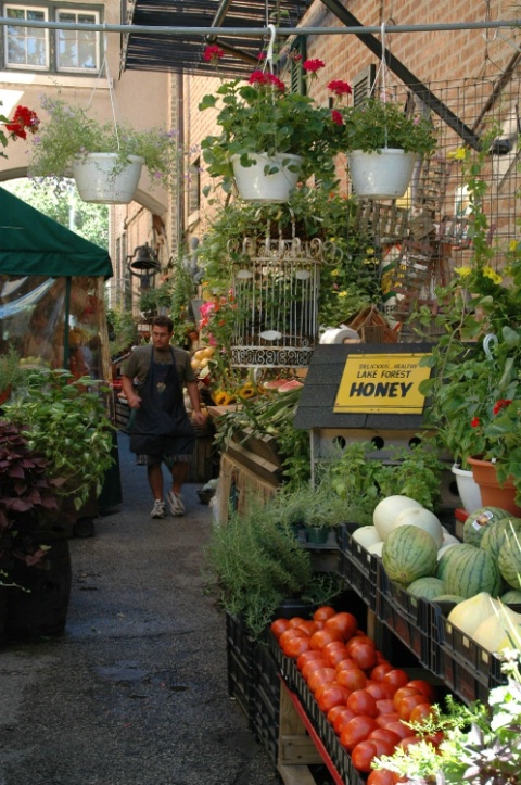 Market in an Alley