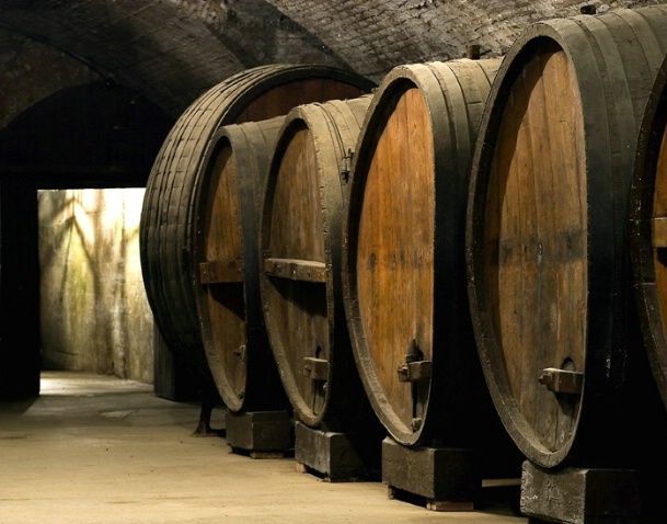 Wine Casks 2 America's Oldest Winery