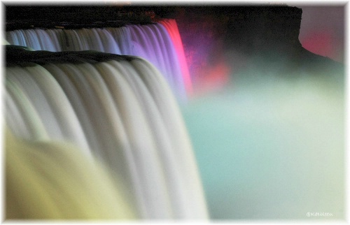 Pastel Color Of The Falls