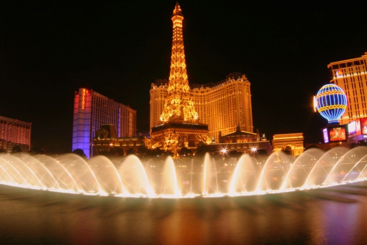 Fountain Show in Vegas
