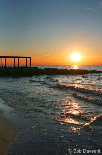 Sunset on Lake Erie