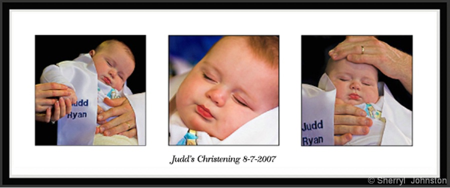 Judds Christening Triptych
