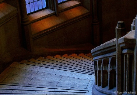 UW Library Stairs