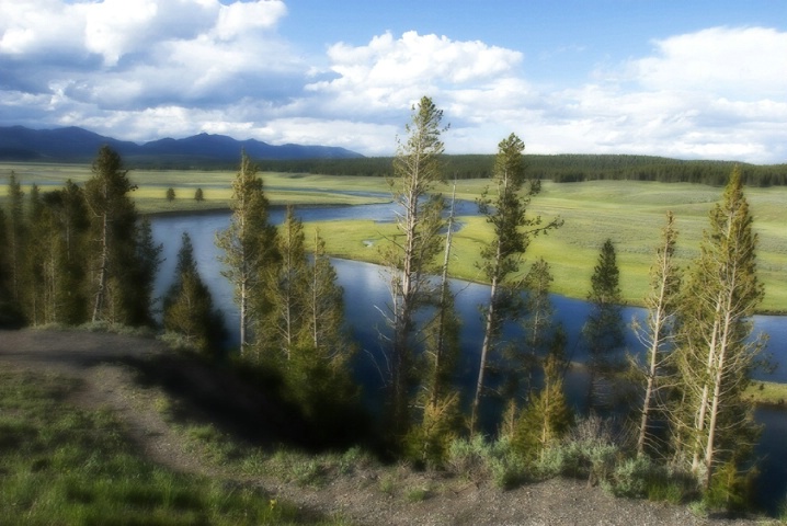 View of Yellowstone River
