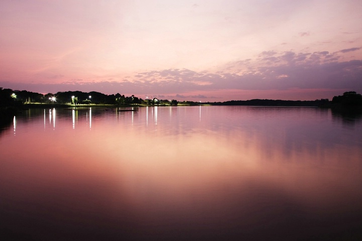 Dawn at the Reservoir
