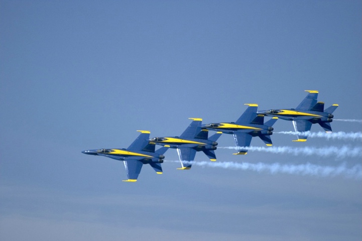 Blue Angels in S.F.