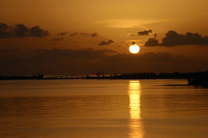 Golden Bahamian Sunrise