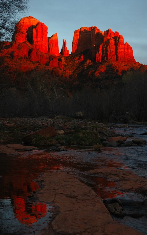 Red Rock Reflection