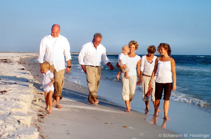 Family on the Beach