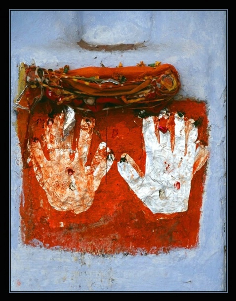 Wall Art Hands - Udaipur India (11x14)