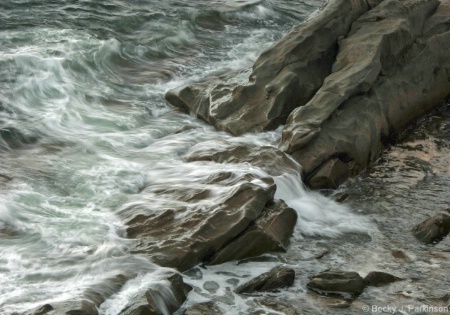 Waves and Rocks - Cape Breton Island