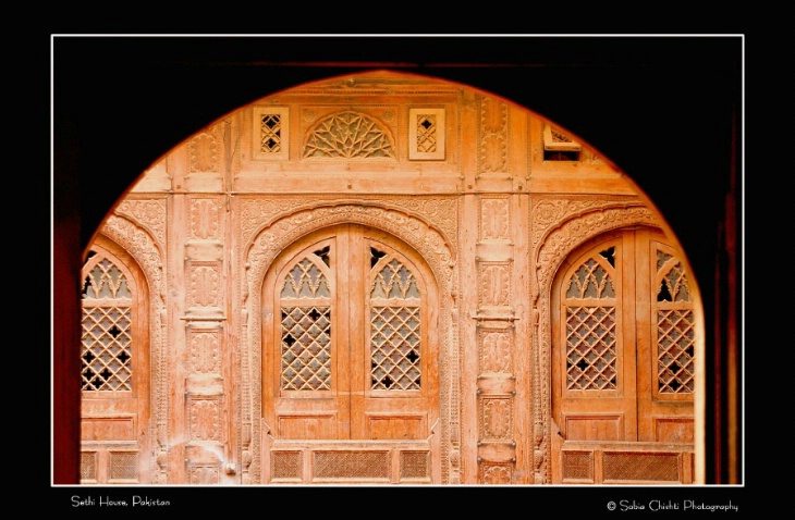 Seithi House indoor windows