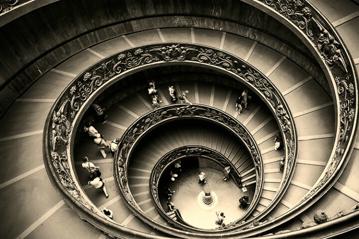 Vatican Museum Exit Staircase