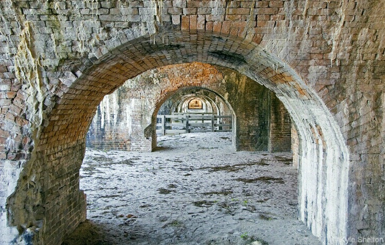 Arches at Fort Pickens