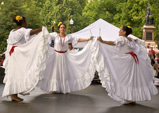 Ethnic Day Dancers