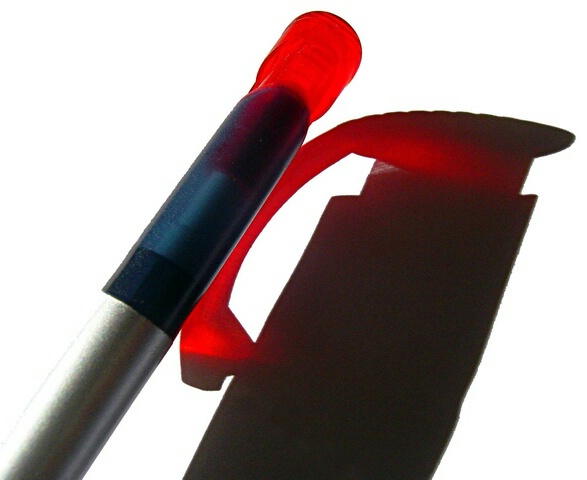 Pen and its shadow