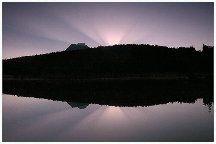 Early Sunrise On Banff N.P