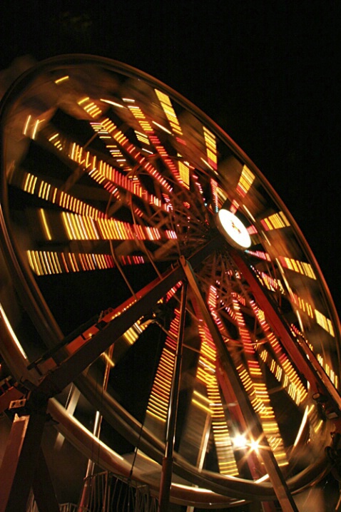 Ferris Wheel in Motion