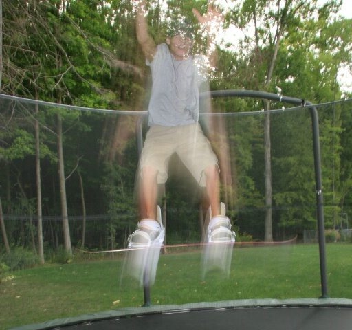 On the trampoline