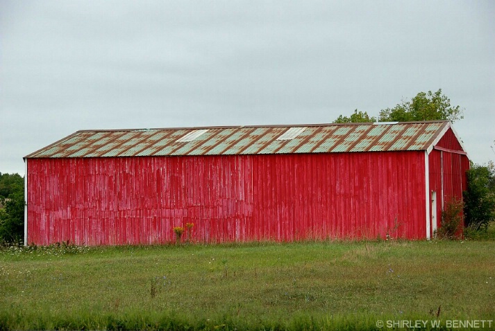 RED BARN 3 NY - ID: 4602542 © SHIRLEY MARGUERITE W. BENNETT