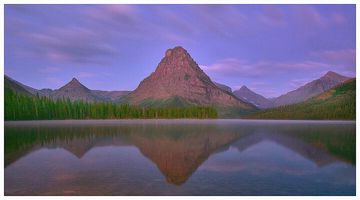 Early Morning - Two Medicine Lake-Glacier N.P